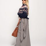 Saia Ti.Amo Riscas Verticais E Horizontais