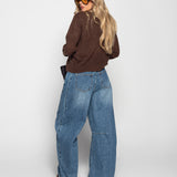 Calça Ti.Amo De Ganga Wide Leg