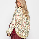 Sweat Ti.Amo De Felpa Estampado Floral