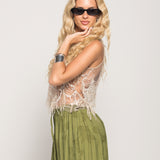 Top Ti.Amo Missangas & Strass