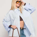 Camisa Ti.Amo Efeito Duplo Com Riscas