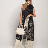 Calça Ti.Amo De Ganga Wide Leg Motivos Acessórios
