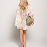 Twinset Ti.Amo Bordado Floral Com Ligeira Transparência