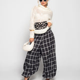 Calça Ti.Amo Estampado Xadrez