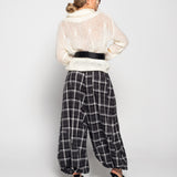 Calça Ti.Amo Estampado Xadrez
