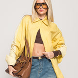 Camisa Ti.Amo Efeito Duplo Com Riscas