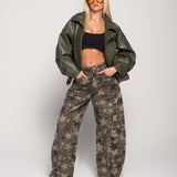 Calça Ti.Amo Balloon De Ganga Stars Camufladas