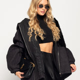 Casaco Ti.Amo Acolchoado Com Pêlo Natural