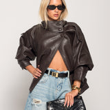 Biker Ti.Amo De Pele Sintética