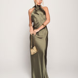 Vestido Glamour Longo Halter