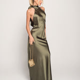Vestido Glamour Longo Halter