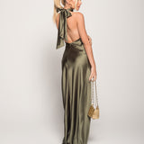 Vestido Glamour Longo Halter