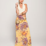 Vestido Longo Cut Out