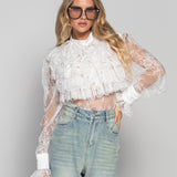 Blusa Ti.Amo Guipura