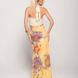 Vestido Longo Cut Out