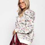 Casaco Ti.Amo De Felpa Estampado Floral