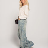 Calça Ti.Amo De Ganga Jacquard