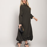 Vestido Camiseiro Ti.Amo Recortes Laterais