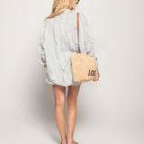 Twinset Ti.Amo Jacquard Com Folhos Botões Irreverentes