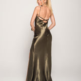 Vestido Glamour Com Cauda