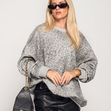 Sweat Ti.Amo Leo print Degradé