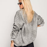 Sweat Ti.Amo Leo print Degradé