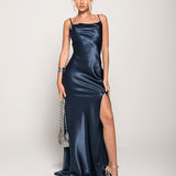 Vestido Glamour Com Cauda