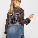 Camisa Ti.Amo Mistura De Padrão