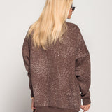 Sweat Ti.Amo Leo print Degradé