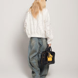 Calça Ti.Amo De Ganga Baloon Com Efeito Invertido