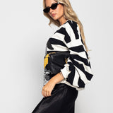 Sweat De Felpa Riscas