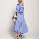 Vestido Camiseiro Ti.Amo Com Drapeado