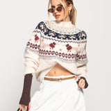 Camisola Ti.Amo De Malha Mistura De Lã  Christmas Mood