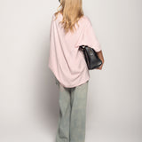 Calça Ti.Amo De Ganga Wide Leg Strass & Rasgos