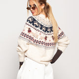 Camisola Ti.Amo De Malha Mistura De Lã  Christmas Mood