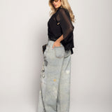 Calça Ti.Amo De Ganga Wide Leg Motivos Dog