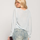 Casaco Cropped Ti.Amo De Malha