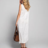 Vestido Ti.Amo Oversize Com Costura Intercaladas