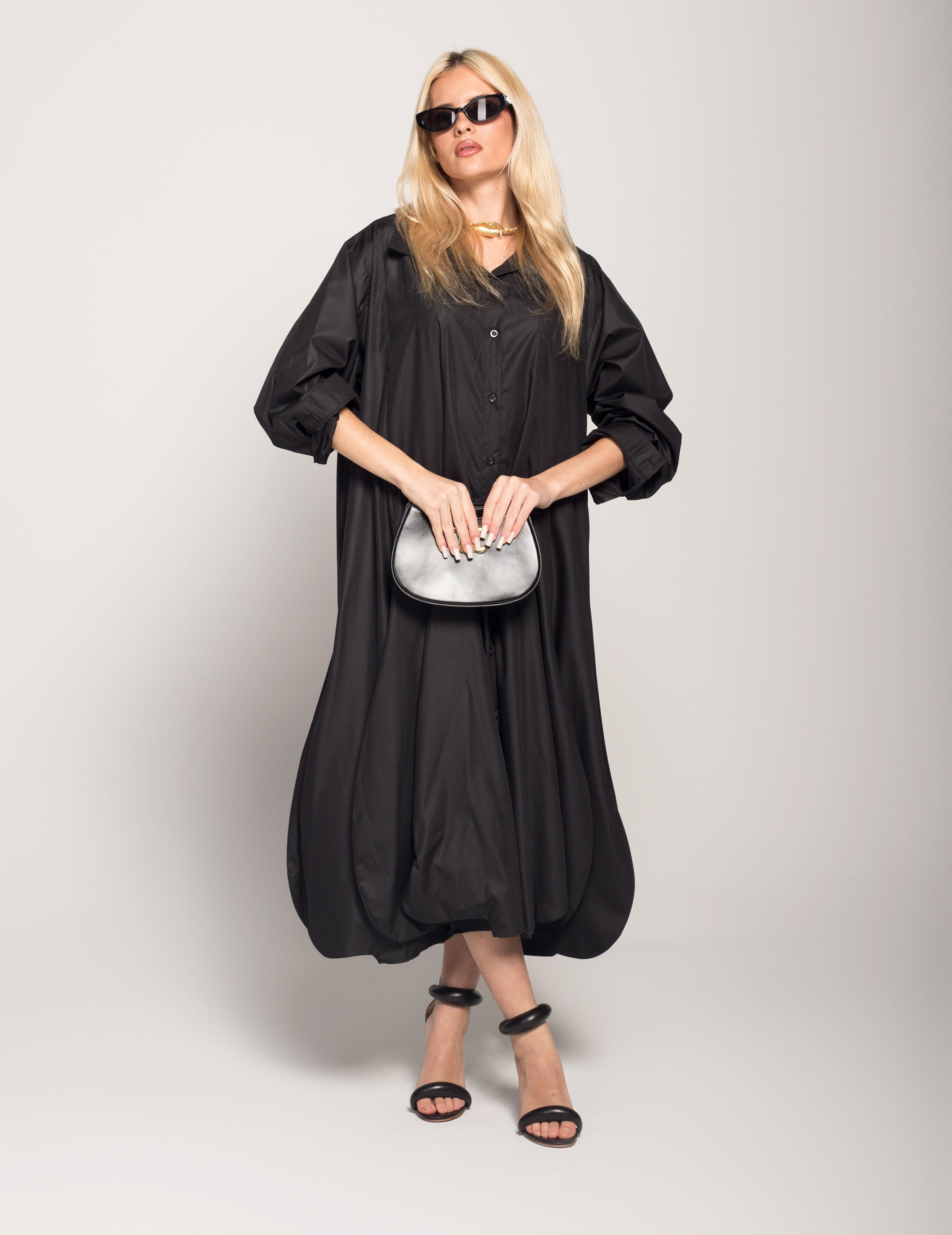 Vestido Camiseiro Ti.Amo Com Drapeado