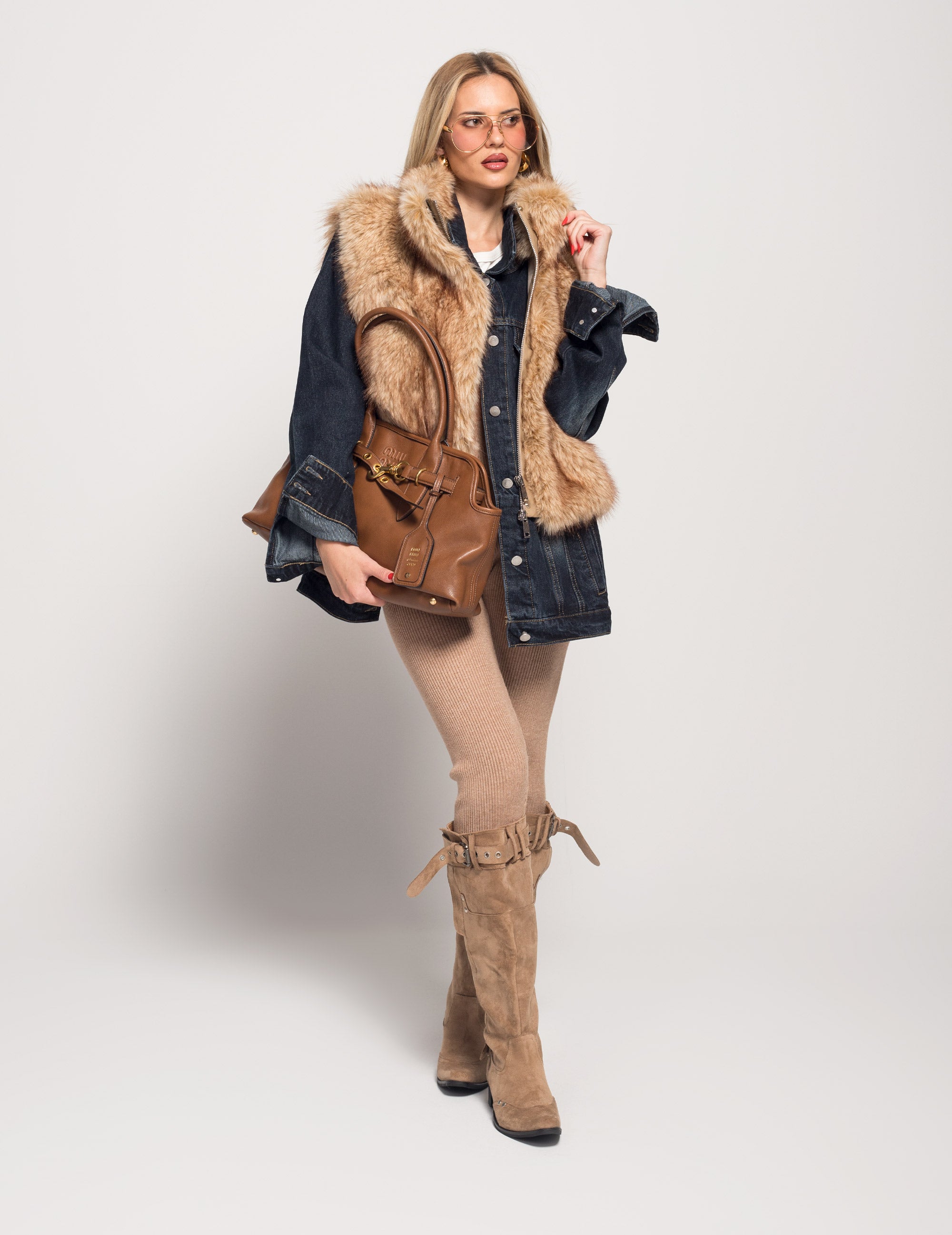 Legging Ti.Amo De Malha Canelada