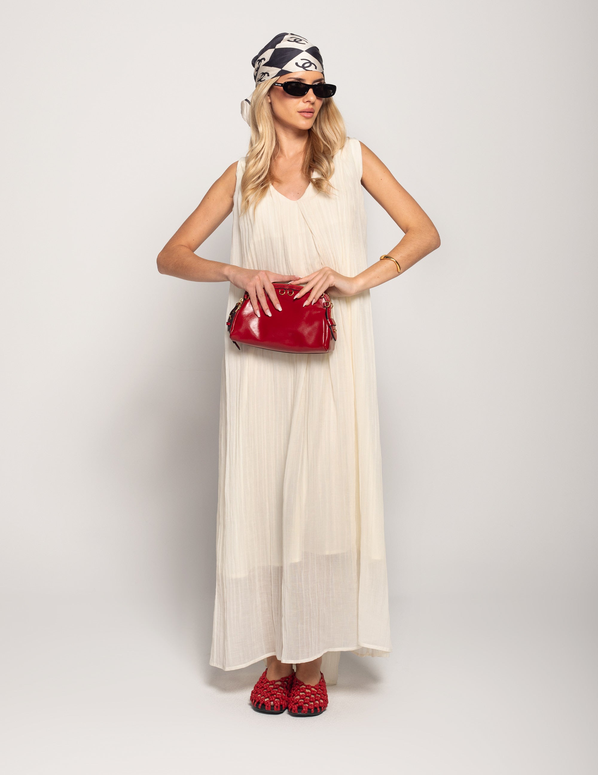 Vestido Ti.Amo Decote Em Bico E Costas Abertas
