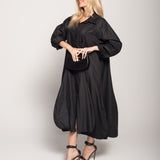 Vestido Camiseiro Ti.Amo Com Drapeado