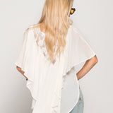 Blusa Ti.Amo Decote Em Guipura