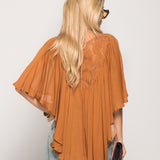 Blusa Ti.Amo Decote Em Guipura