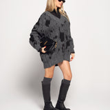 Camisola Ti.Amo De Malha Com Mistura De Lã Decote Em Bico