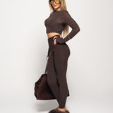 Legging Ti.Amo De Malha Canelada