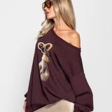 Camisola Ti.Amo De Felpa Stylish Dog