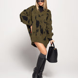 Camisola Ti.Amo De Malha Com Mistura De Lã Decote Em Bico