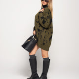 Camisola Ti.Amo De Malha Com Mistura De Lã Decote Em Bico