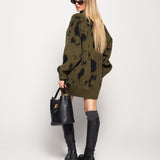 Camisola Ti.Amo De Malha Com Mistura De Lã Decote Em Bico